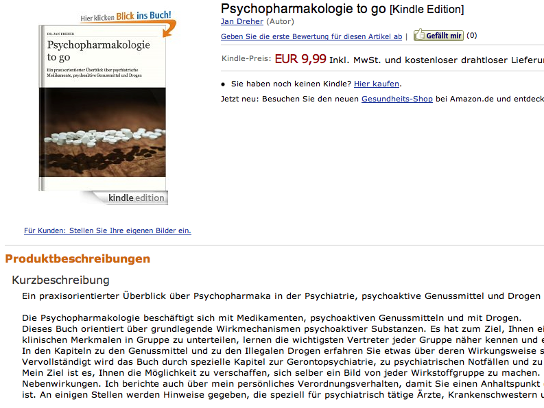 Psychopharmakologie to go kindle edition
